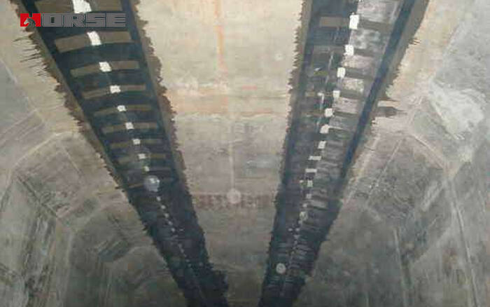 CFRP reinforcement used for subway 