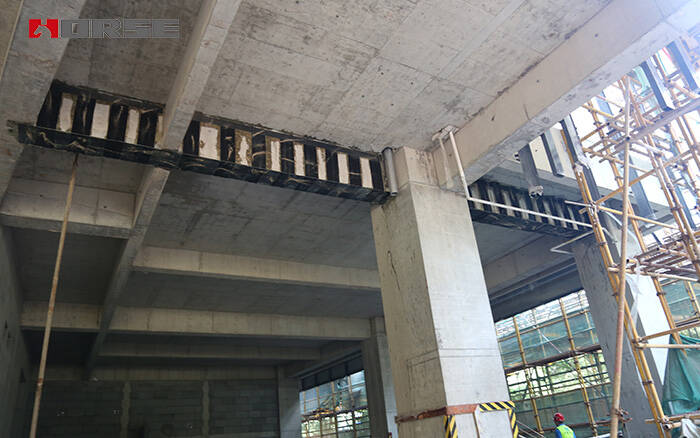 Beam and Slab FRP Strengthening of China Bank
