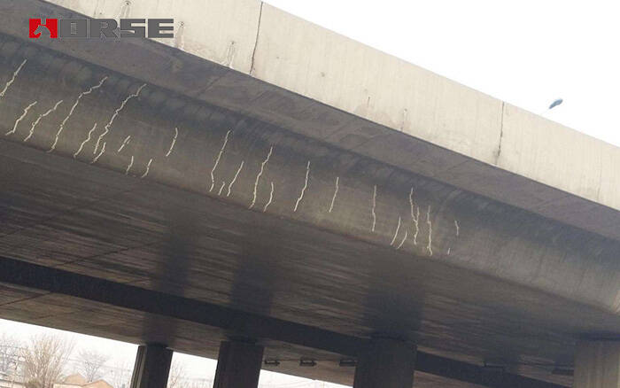 Crack repair Quanzhou bay bridge