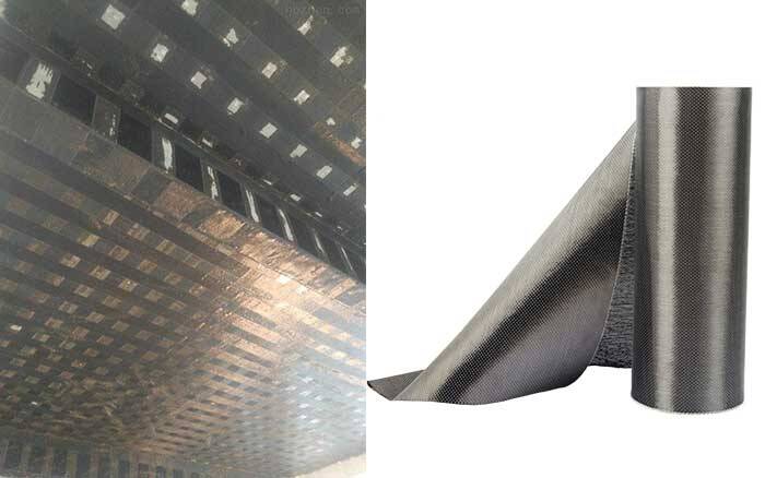 carbon fiber to slab