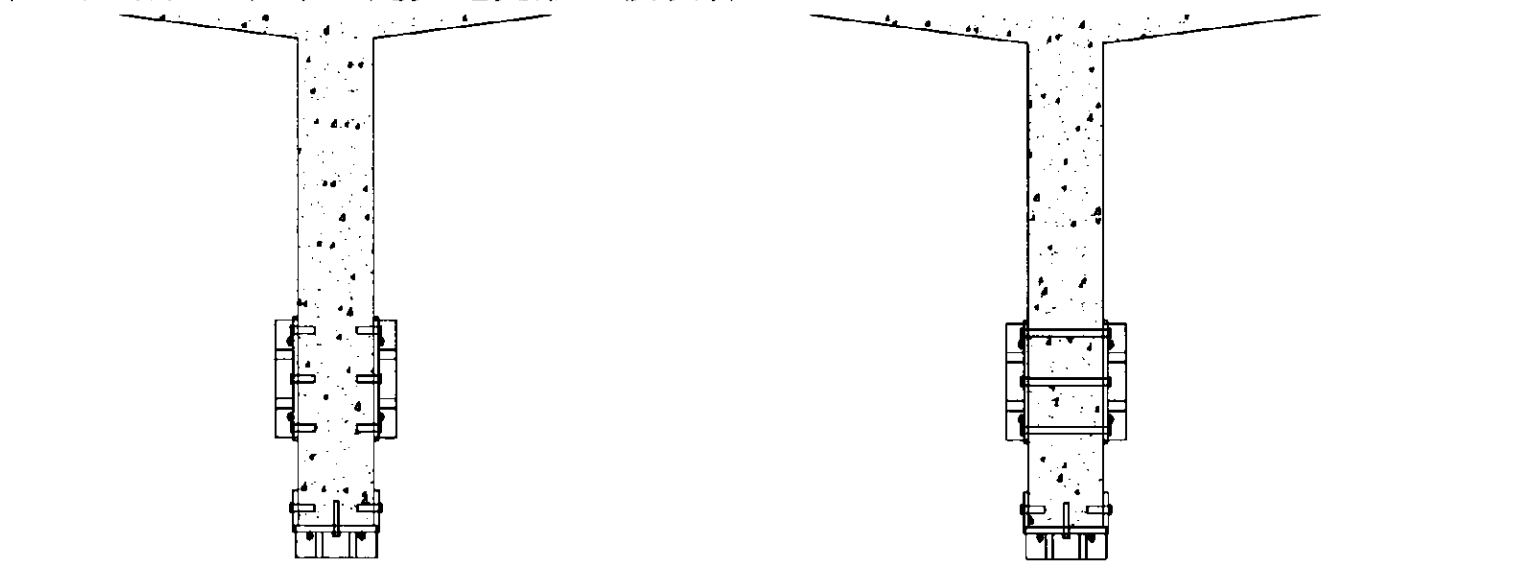 T-beam cross-bridge design--prestressed carbon plate