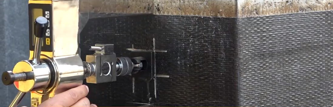 Structural Carbon Fiber Bonding Strength Pull-out Test	